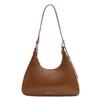 Classic Vintage Women Single Shoulder Bags 2026 New Temperament Commuter PU Leather Handbags Elegant Office Lady Underarm Bag