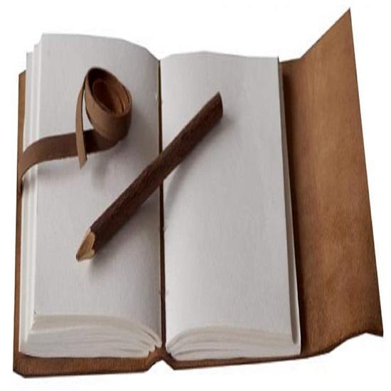 Leather Diary Embossed Handmade Leather Bound Diary Cum Notepad for Men and Women Plain Paper 240 Pages Perfect for Travel Diary 17.78 X 12.7 Cm