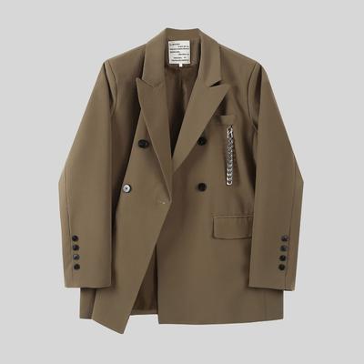 Suit Jacket Women's New Spring and Autumn Oversize Loose Suit Top Trendy