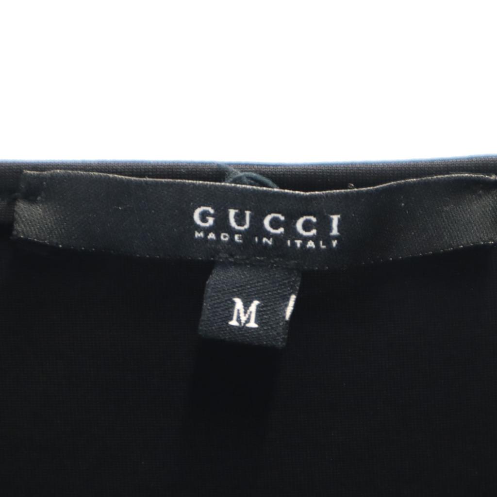 GUCCI made in Italy Mimole length Tight Skirt M black stretch Women Used