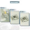 Pack of 1 For Honda CR-V 2008-2012 Dome Lamp Switch with  White LED Bulbss
