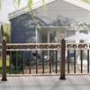 Staircase Metal Balusters, 820x25x5mm Flat Aluminum Alloy Decorative Banister Spindles, 51 Pack Deck Baluster with Screws, Classic Hollow Deck Railing