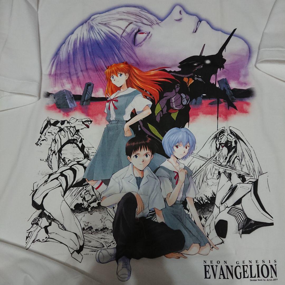 

[Б/У] EVANGELION Евангелион Футболка Белая XL Редкая