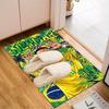 Glücklicher Fußball Neymar Reise Teppich Spiel Teppich, Fußmatte für Schlafzimmer Wohnzimmer Eingangsbereich Teppich, Wohnkultur Idee Geschenk für Weihnachten Geburtstag