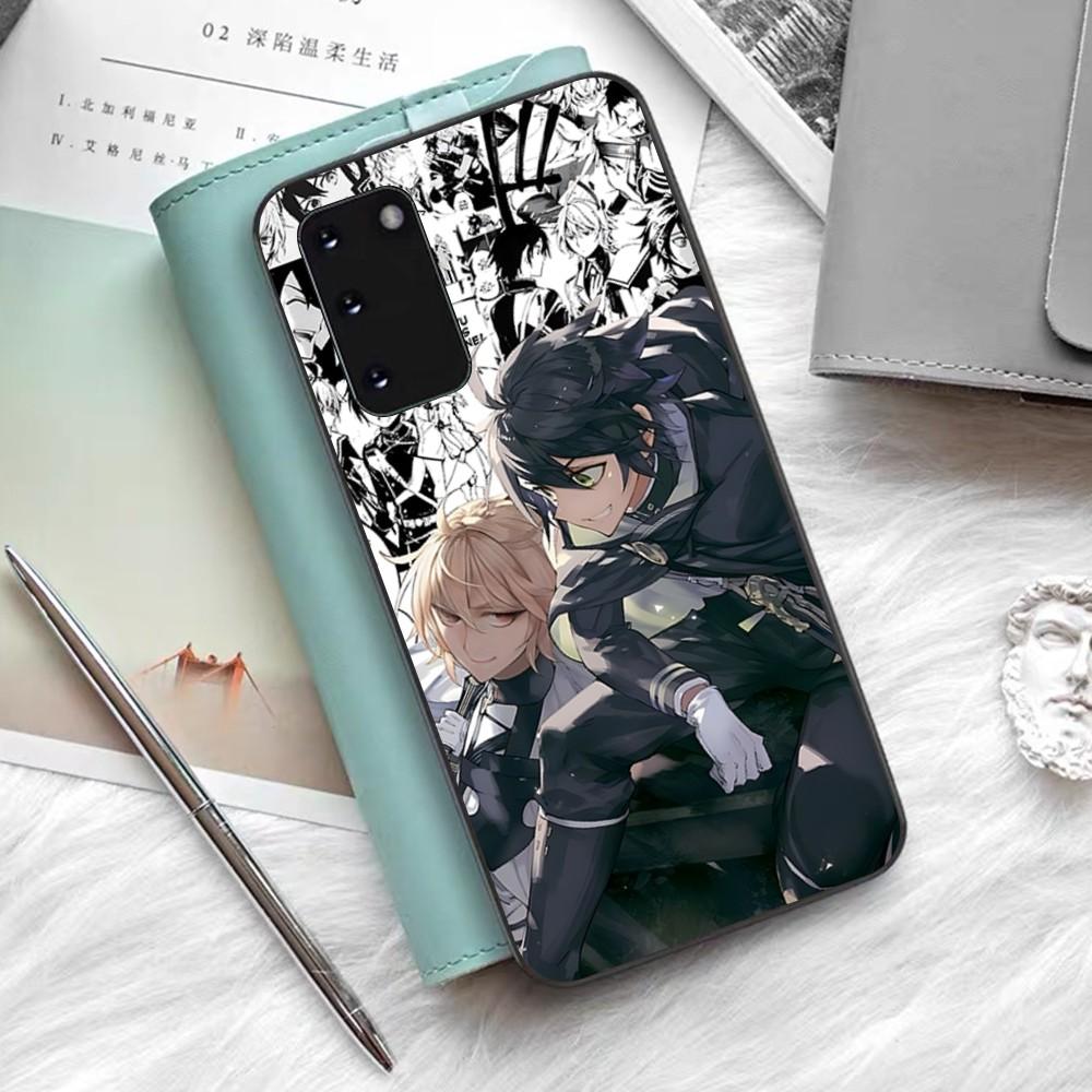 Anime Owari No Seraph Of The End Handyhülle Für Samsung S 9 10 20 21 22 23 30 23plus lite Ultra FE S10lite Fundas