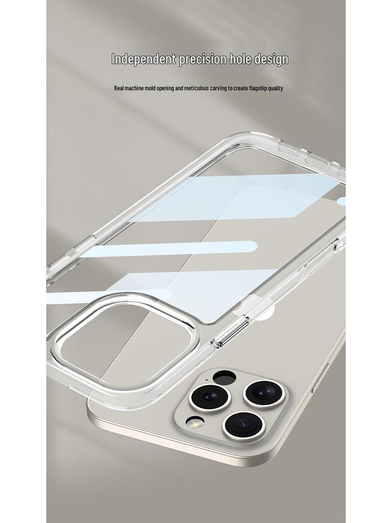 iPhone 16/16 Pro High-Transparency Airbag Anti-Drop Protective Case