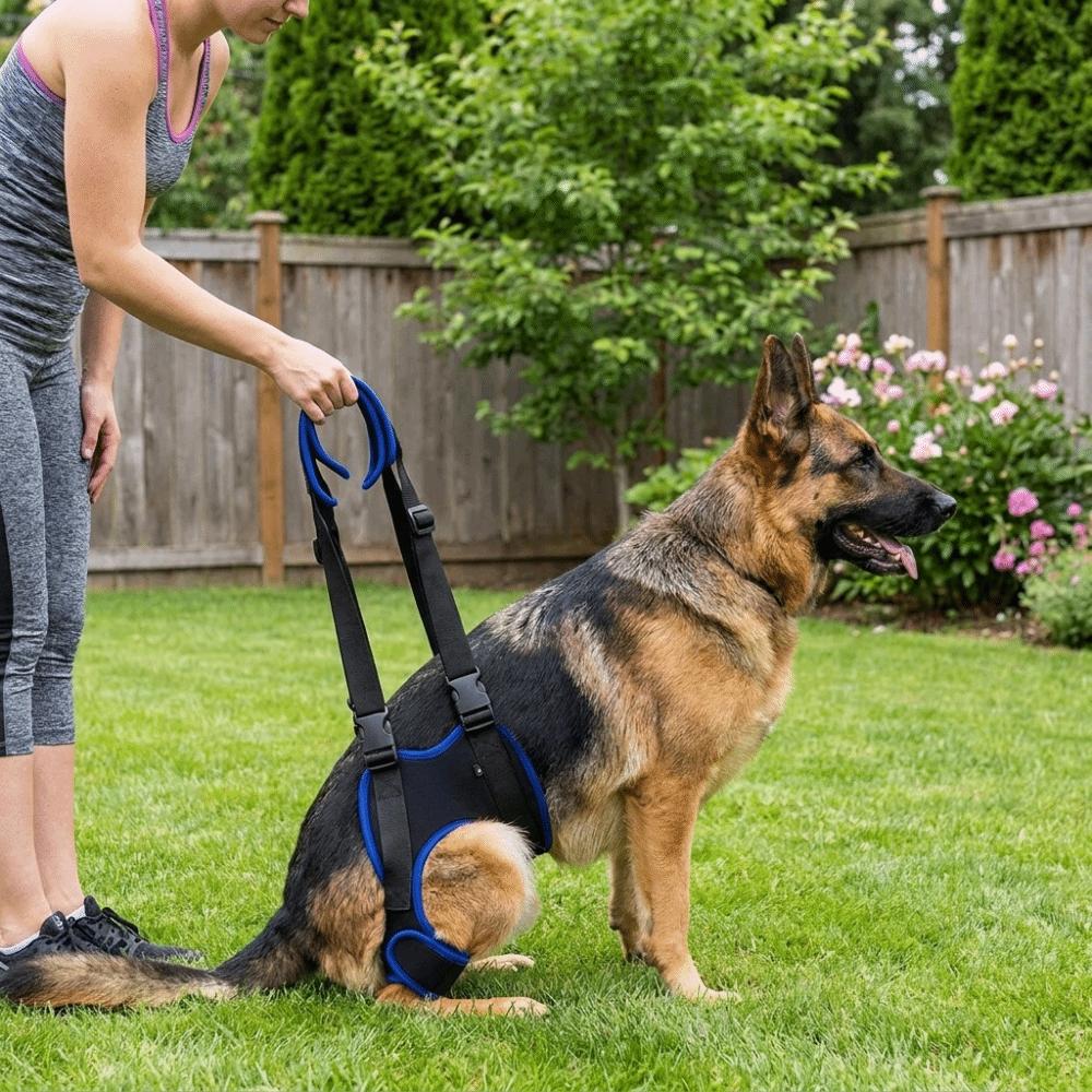 Adjustable Dog Rear Leg Support Breathable Dog Lift Harness Mobility Aid