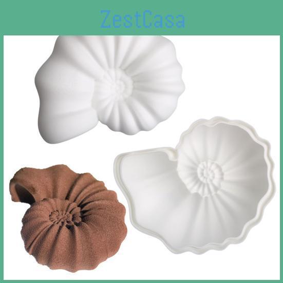 Mold Snail Sea Crafts Resin Design Ocean Themed Diy Silicone Conch Mousse Cake Mold Baking Tool