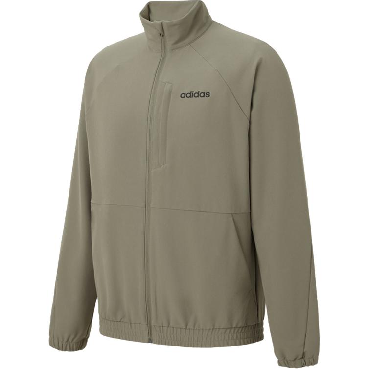 Adidas Jackets Men s Tan Stand Collar Moderate JM2244- L