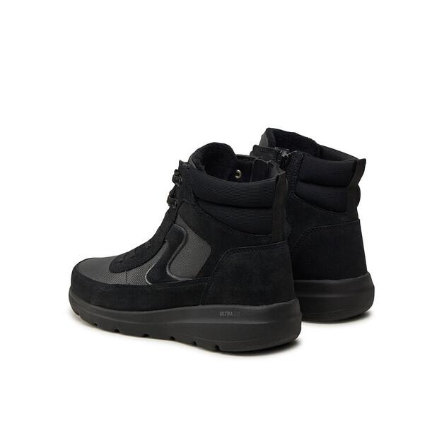 Skechers 144198/BKGY Ankle Boots, Black