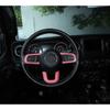 3X Pink Car Steering Wheel Moulding Cover Trim Bezels For Jeep Wrangler JL 2018+