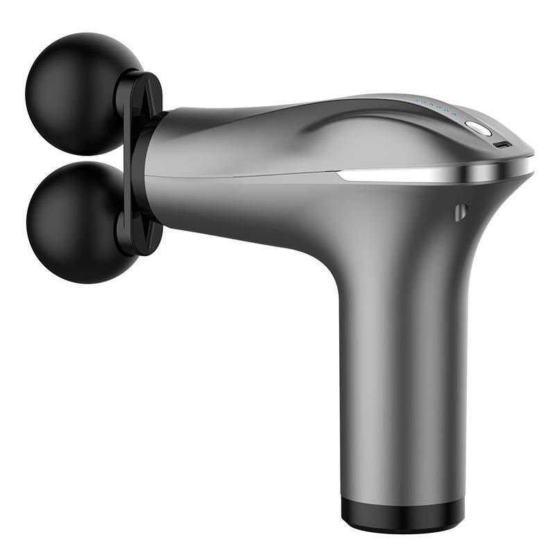Mini High-frequency Vibration Double Massage Heads Light Weight Massage Gun for Relaxation & Muscle Relief for Stress Relief