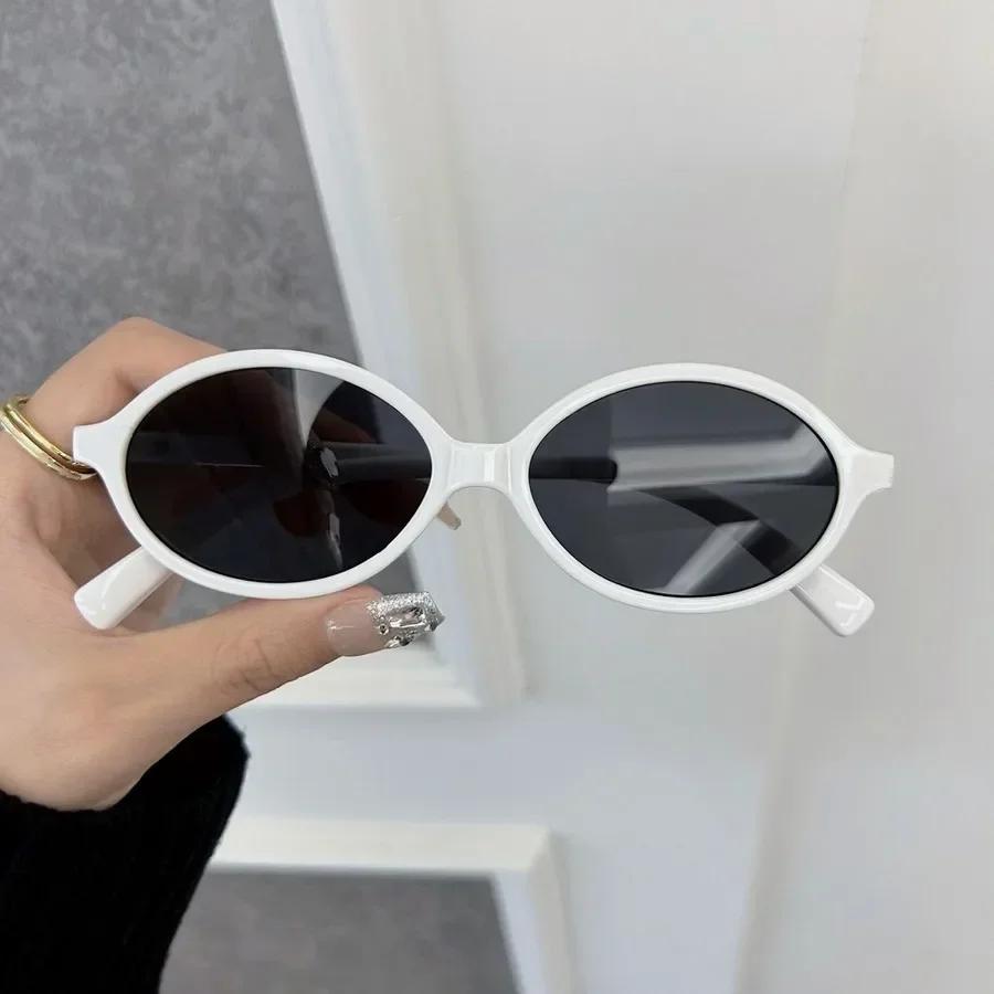 Fashion Oval Sunglasses Women Men Brand Designer Luxurious Sun Glasses Female Outdoor Casual Travel