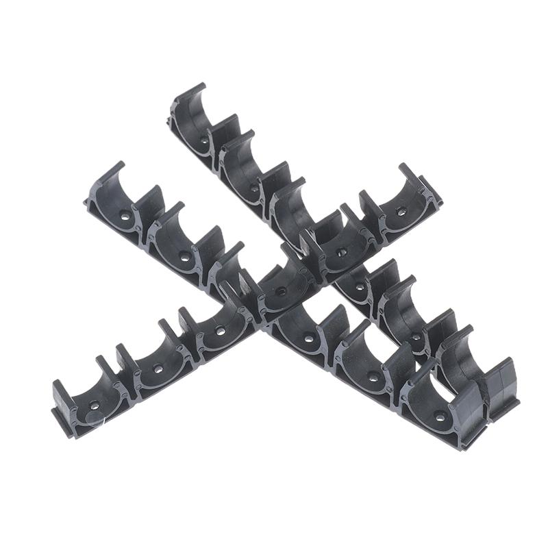 Pneumatic Tube Air Hose Fixing Clamp 6 Way 4/6/8/10/12/14/16/18/20Mm Water Pipe Holder Gas Compressor Tubing Diversion Flow Clip