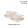 Wedgwood Joyful Holiday Coffee Cup and Saucer Set