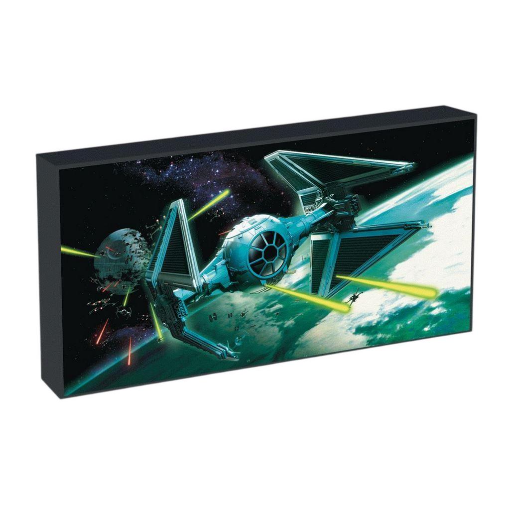 Star Wars Tie Interceptor Letterbox Light Up Canvas