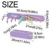 Wall Mount Rotary Drying Rack 24 Clips Underwear Hangers Folding Clothes Rack  Household