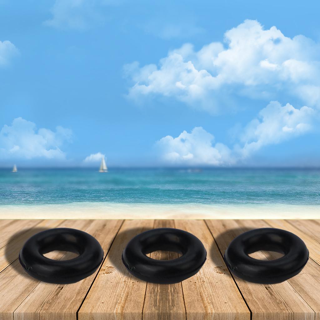 100Pcs Carp Fishing Rigs Rings O Ring For Wacky Rigging Worms-Connectors Tackle