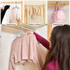 Folding Travel Hangers Portable Folding Clothes Hangers Travel Space Saving Foldable Clothes Drying Rack for Adult