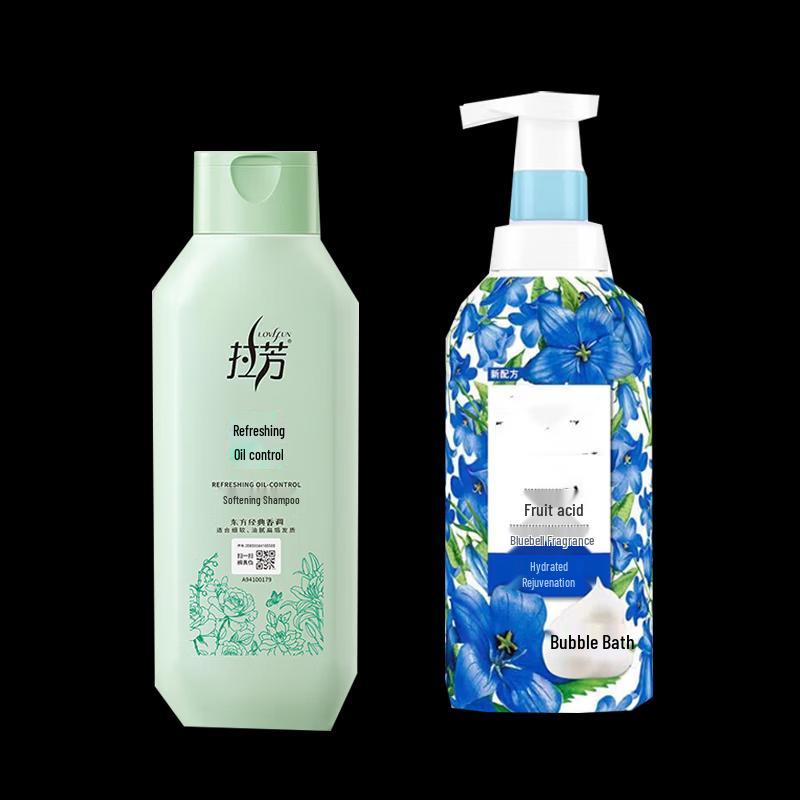 

Lafang Refreshing Oil Control Shampoo & Bluebell Shower Gel Set
