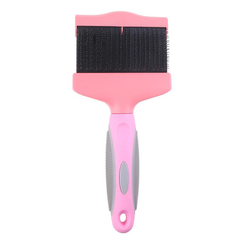 Double Sided Pet Hair Trimmer Comb Brush Dog Cat Hair Fur Bristle Grooming Shedding Cleaning Massage Comb Hair Remover