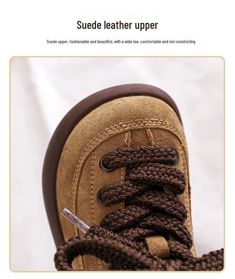 Children's Birkenstock Autumn/Winter Genuine Leather Loafers - Soft Sole Casual Shoes for Girls & Boys