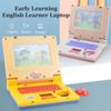 Plastic Toddler Educational Laptop LED Display Mini Simulation Notebook  Children Use