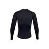Under Armour Powerful Stretch Training Long Sleeve Compression Shirt Men tops Black 1358233-001