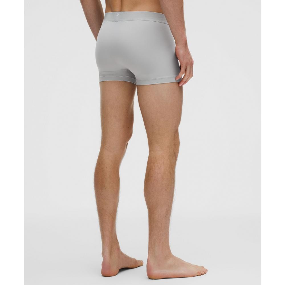 Lululemon Soft Stretch Active Boxer Brief 3  Silver Drop