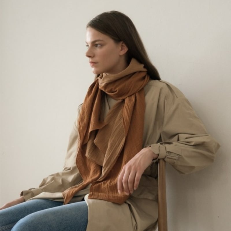 BB’DE SOLI’DE Tem Scarf-camel