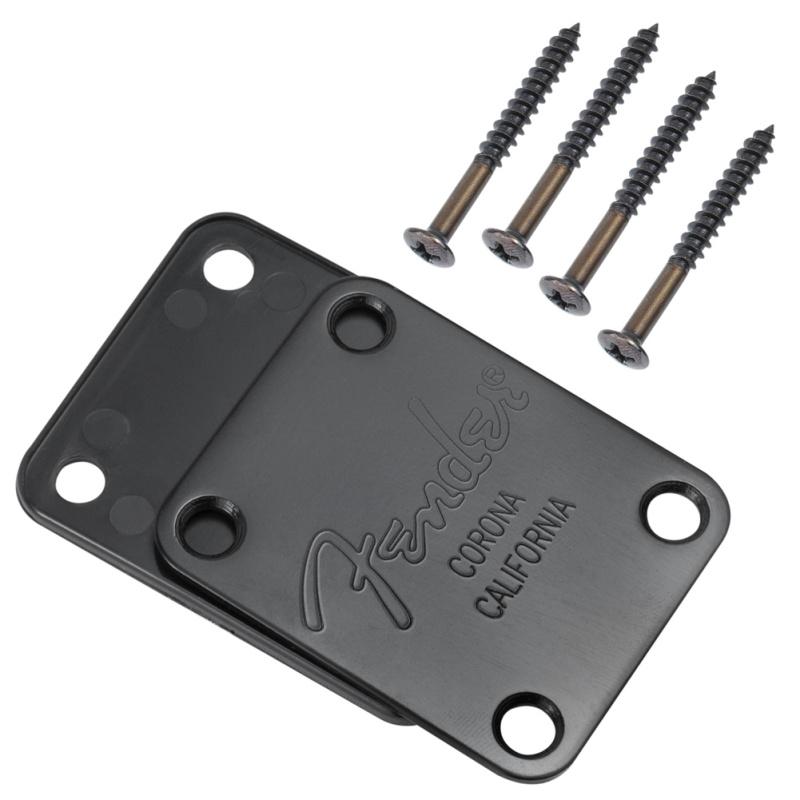 Electric Guitar Neck Plate 4-hole Shank Reinforcement Plate Guitar Neck Joint Board Protective