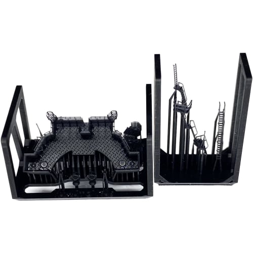 Bunker Studio 1/700 Japan Yamato Signal Station Deck and Ladder 1945 Plastic Model Kit Parts BSTIJN70120