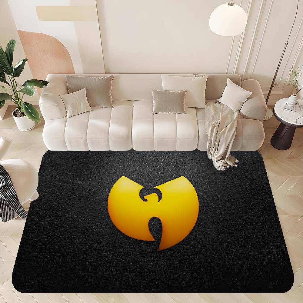 Tappetino da Pavimento WU-TANG-CLAN Antiscivolo Tappetino per Lavanderia Decorazione Lavanderia Balcone Soggiorno Bambini Tappeti per la Casa