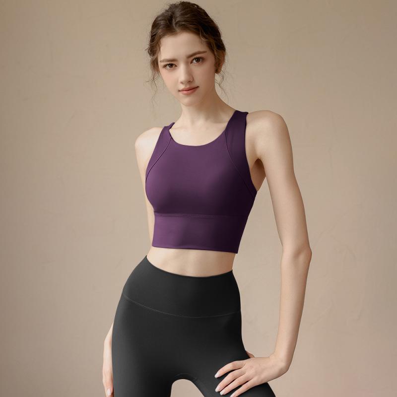 Shockproof Women's Sports Bra - Quick Dry, High Intensity Fitness & Yoga Vest