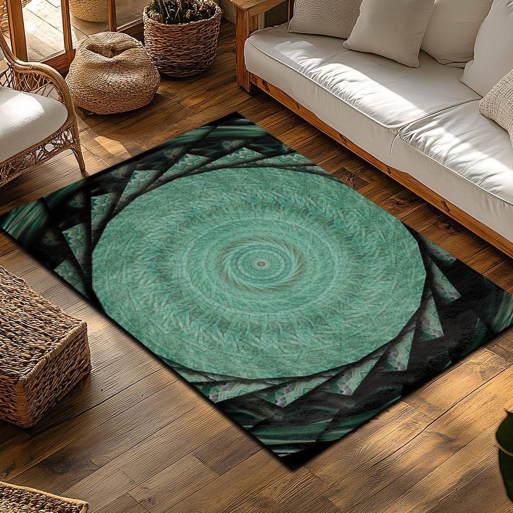 Unique Area Rugs Modern Abstract Carpet Living Room Decor Floor Mats Washable Home Accent Rugs Non Slip Indoor Outdoor Mats