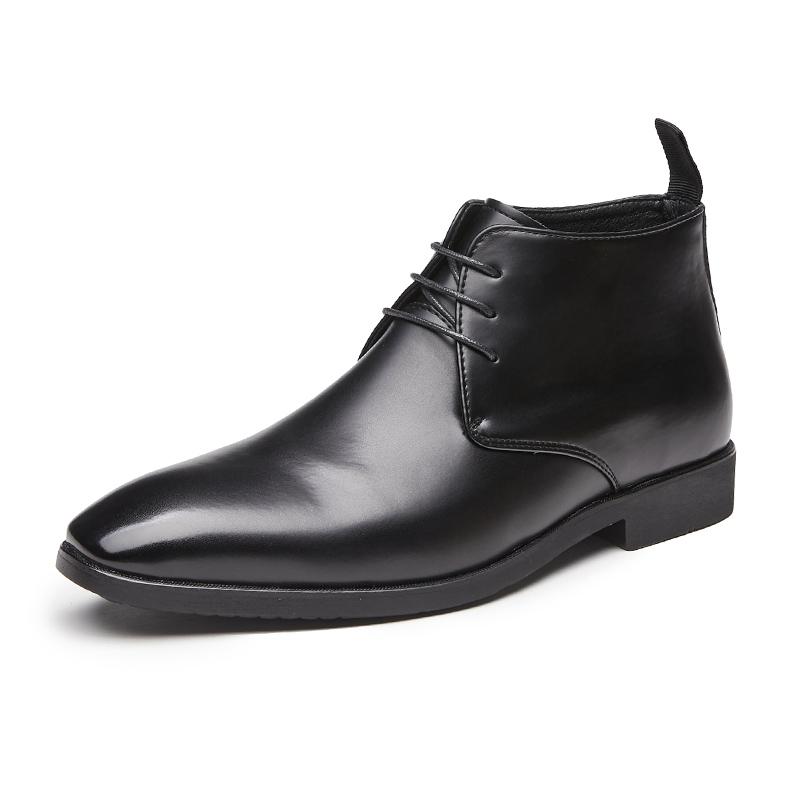 Fashion Designer Men's Chelsea Boots Patchwork Oxford Business Boots For Men Luxury Brand Italy Style Boots Moccasins Formal Dress Shoes