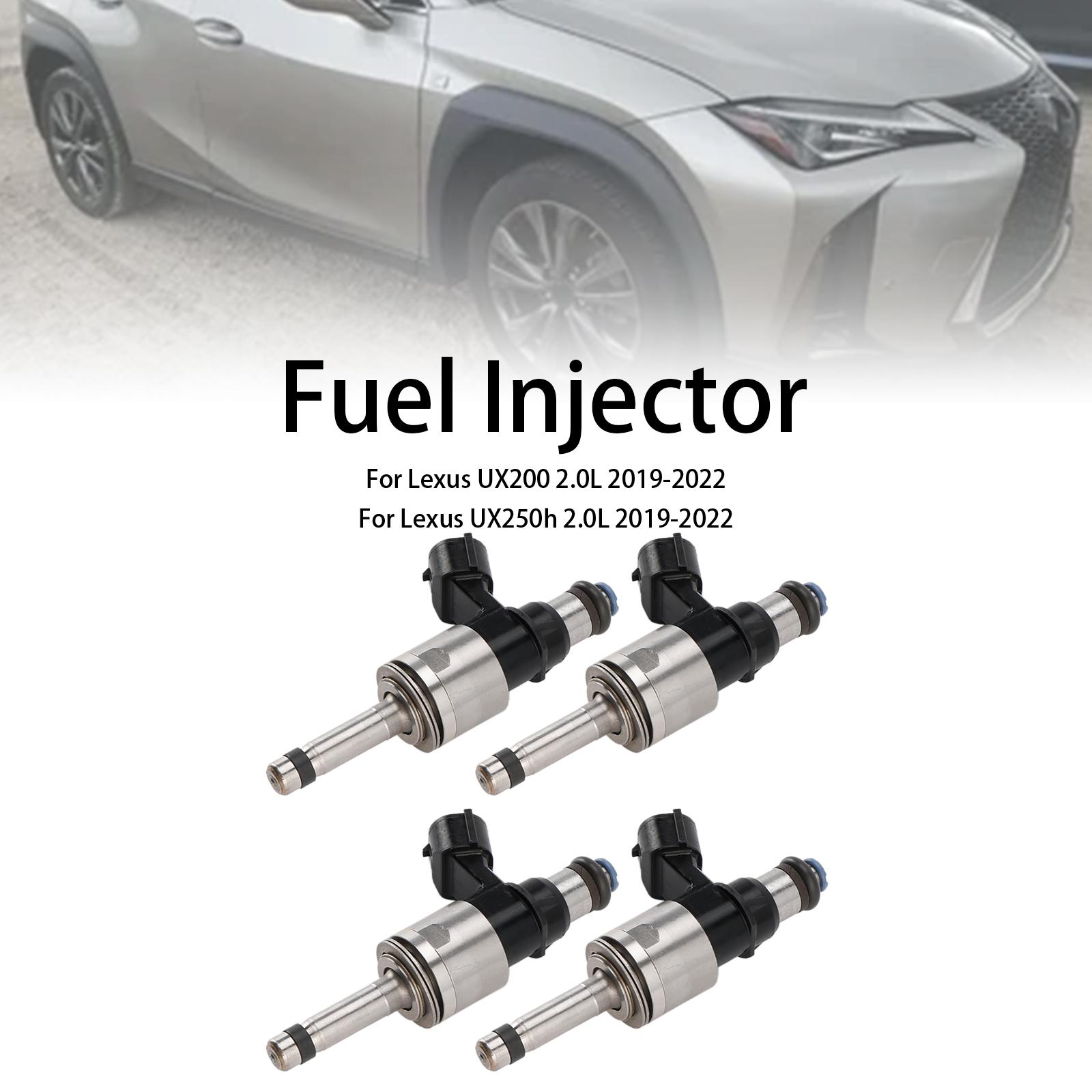 

4PCS Fuel Injector 23250-24010 Fit for Lexus UX200 UX250h Fit for Corolla 2019-2022