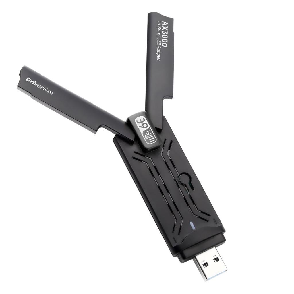 AX3000M WiFi 6E USB 3.0 Gaming Network Card