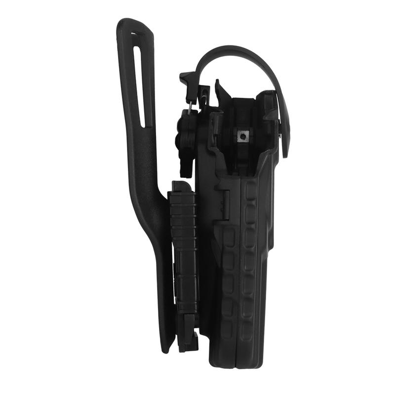 Tactical Holster for SIG P320 M17/M18, MK-17 Airsoft Pistol Case, Double Safety Lock, Equipped With Belt Drop Leg Platform & QLS System