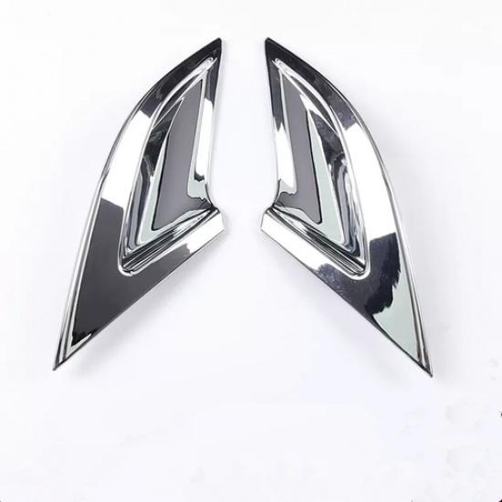 ABS Chrome Front Fog Light Lamp Trim for Honda Accord -2025