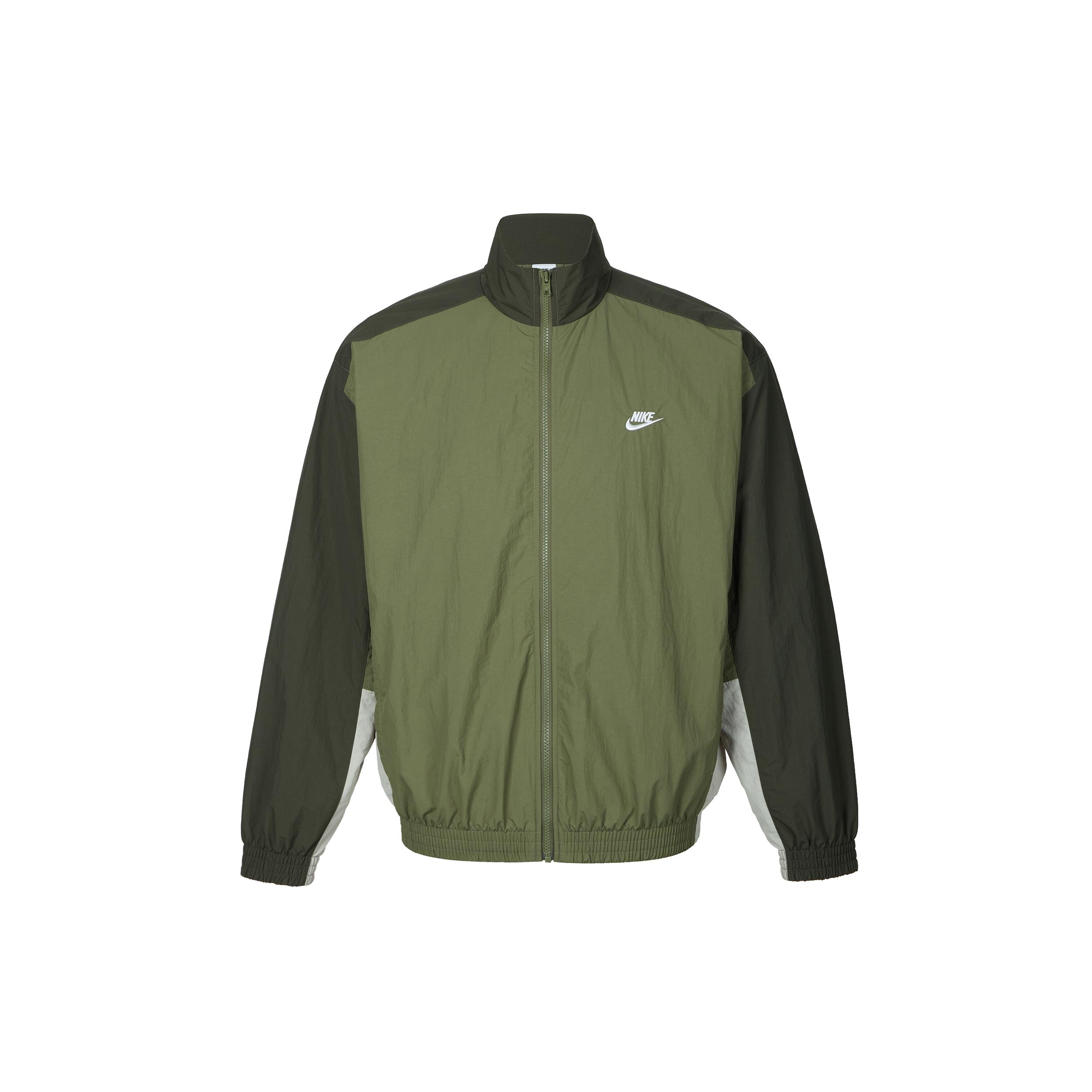 Куртки Nike Мужские Оливково-зеленый Воротник-стойка Умеренный Другое HQ6110-222 2XL