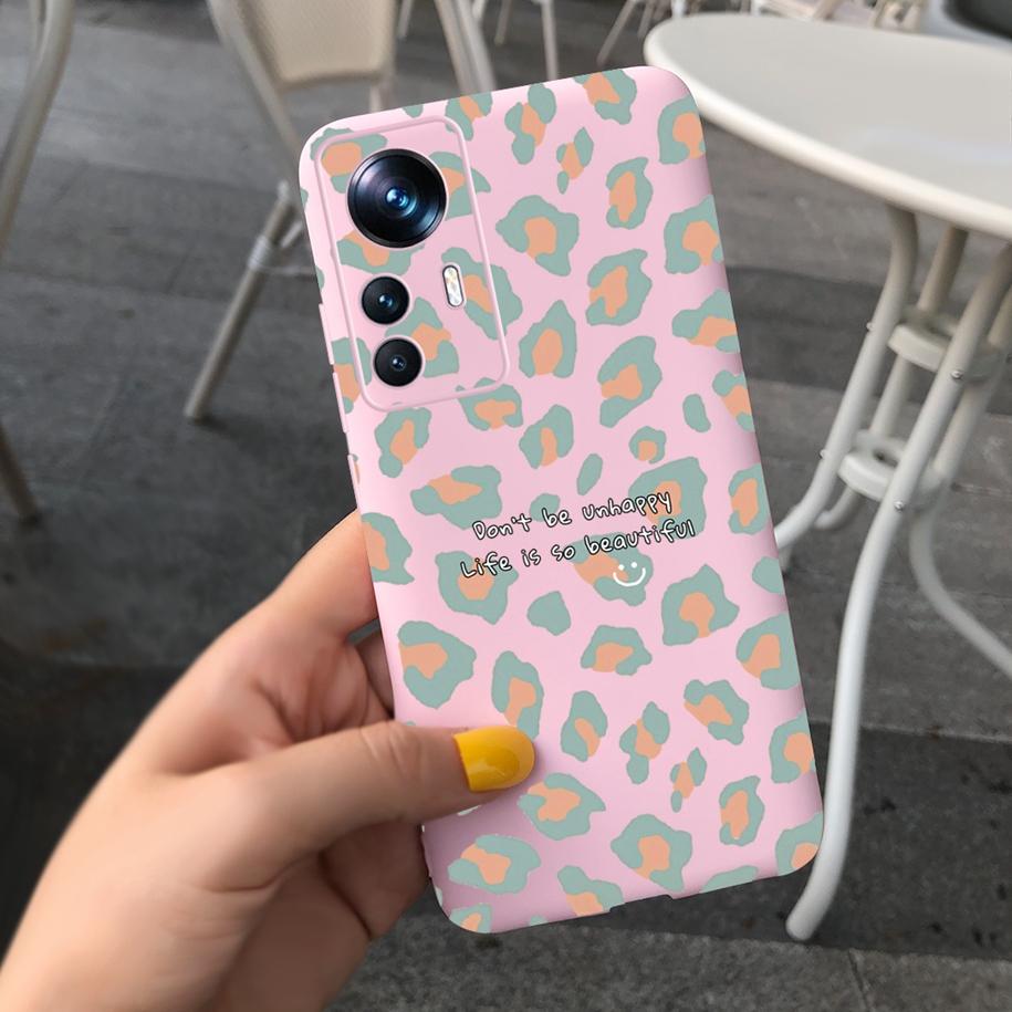 For Xiaomi 12T Pro Case Mi 12T 2022 New Fashion Art Painted Cover Soft Fundas Phone Case For Xiaomi Mi 12T Mi12T Pro Cover Coque