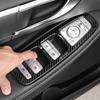 For Hyundai Sonata - Window Switch Panel Cover Set Carbon Fiber Look