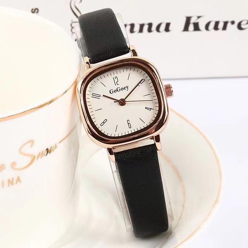 Modern Vintage Women's Waterproof Watch - Elegant Small Dial for Students