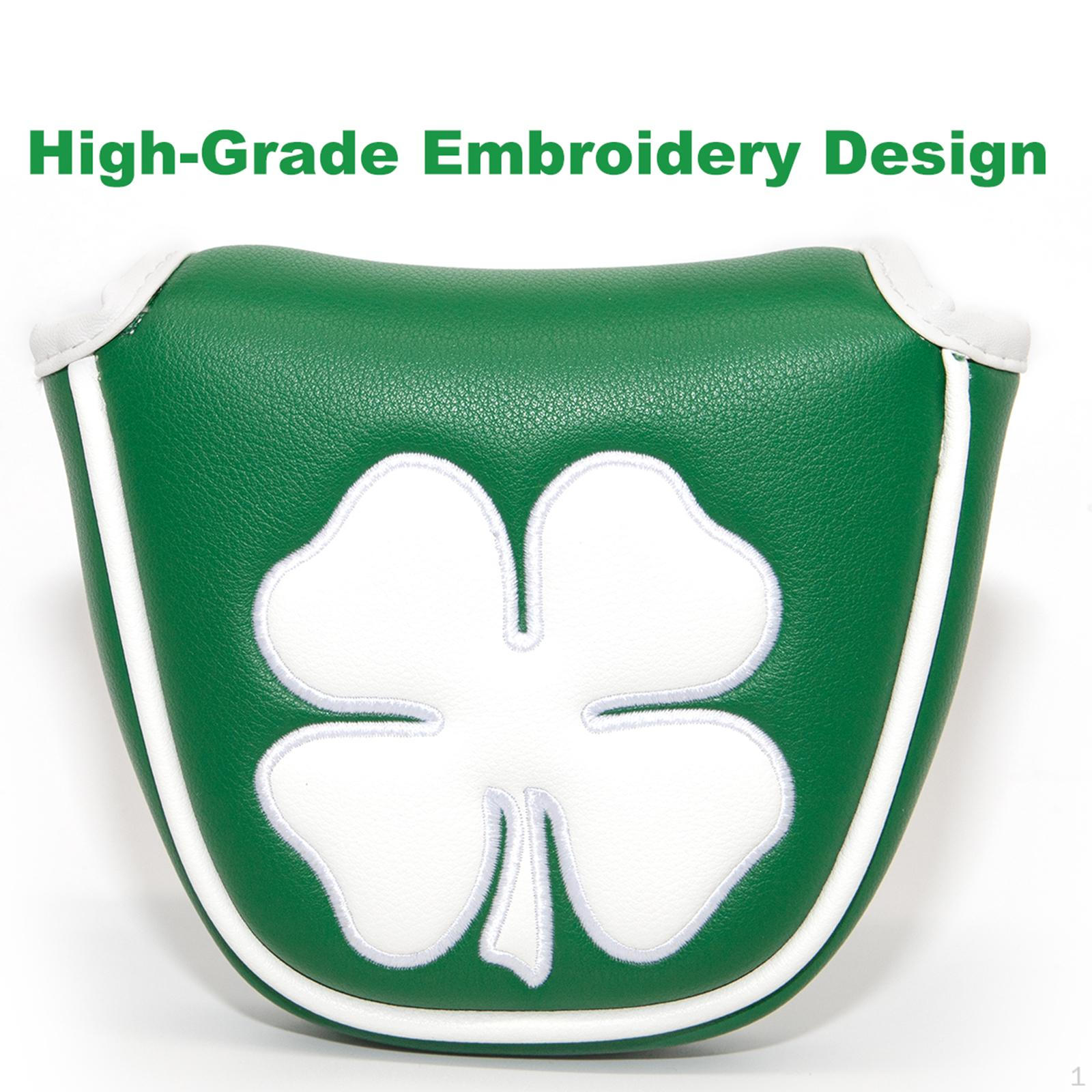 

Golf Putter Cover Patterns Velvet Magnetic Closure Headcover, Compatible with Most Mallet