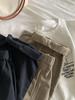 2025 Spring Retro Patchwork Women's Slimming Wide-Leg Workwear Pants