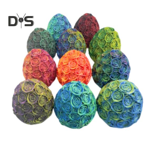 3D Printed Rose Dragon Articulated Dragon with Egg Flexible Rose Dragon with Movable Joints Desktop Stress Relief Toy for Home Office School