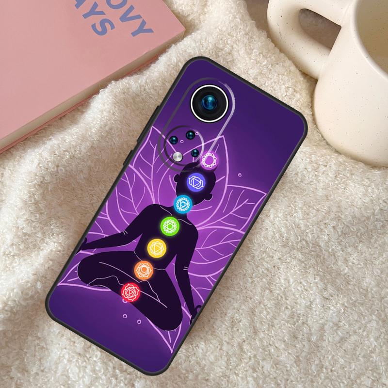 The Mandala Chakra Insist Yoga Case For Honor X9c X8a X8b X9b X9a X8 X9 50 70 90 Lite Honor 200 Lite Magic 5 6 7 Pro Coque