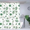 Waterproof Shower Curtains Opaque Partition Curtain Bathtub Curtains Bathroom Curtains  Bathroom