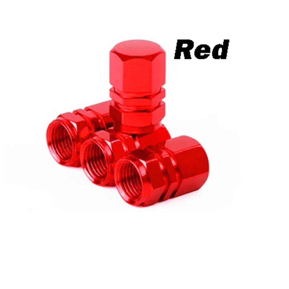 New Style Car Wheel Tire Valve Caps Tyre Rim Stem Covers With Rubber Seal Airdust Waterproof For Auto Motorcycles Trucks Bikes